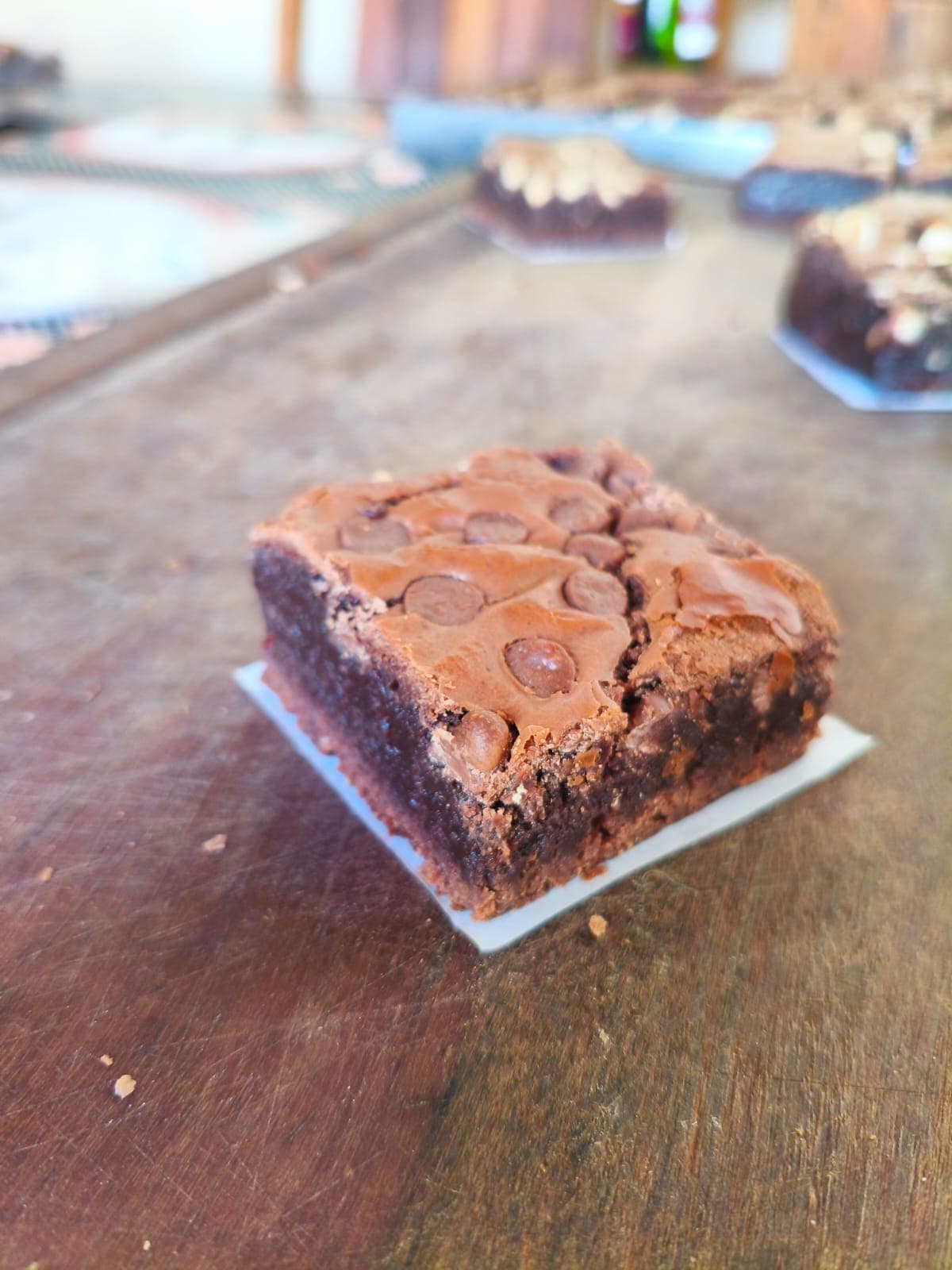 Brownie com Castanha do Pará