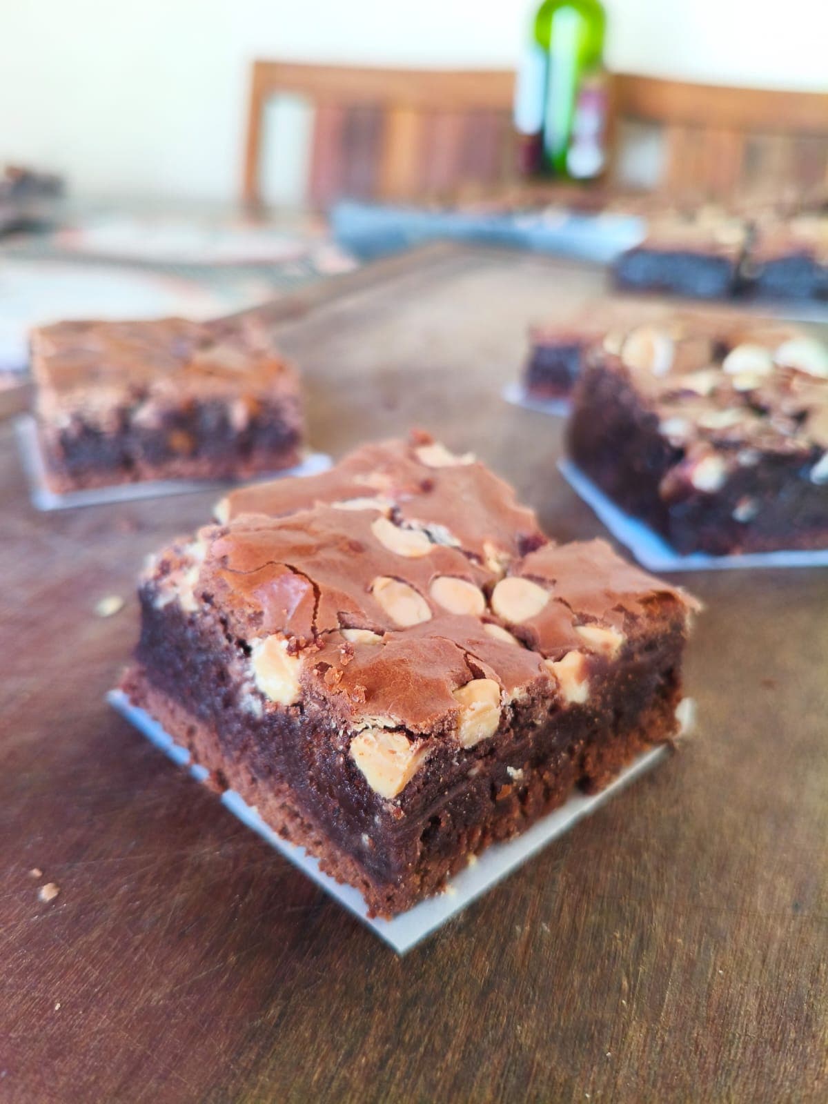 Brownie com Frutas Vermelhas